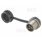 CONNECTOR WEIPU ST1213/P3, 3pin plug for housing 13A 250V, IP67, metal CJP_W1213_K3.jpg