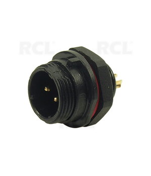 CONNECTOR WEIPU SP1312/P2, 2pin plug for housing, 13A 250V, IP68 CJP_W1312_K2.jpg