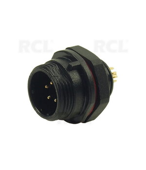 CONNECTOR WEIPU SP1312/P5, 5pin plug for housing, 5A 180V, IP68 CJP_W1312_K5.jpg