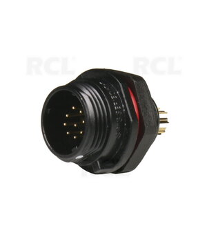 JUNGTIS WEIPU SP1312/P9, 9pin kištukas korpusui, 3A 125V, IP68 CJP_W1312_K9.jpg