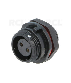 CONNECTOR WEIPU SP1312/S2, 2pin socket for housing, 13A 250V, IP68 CJP_W1312_L2.jpg