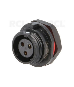 CONNECTOR WEIPU SP1312/S3, 3pin socket for housing, 13A 250V, IP68 CJP_W1312_L3.jpg