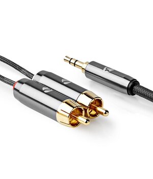 CABLE 2xRCA-3.5mm(K) 2.0 m Nedis HQ CKA011NQ_2.jpg