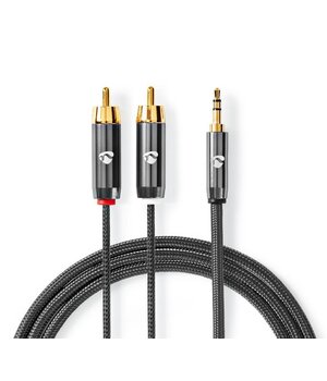 CABLE 2xRCA-3.5mm(K) 2.0 m Nedis HQ CKA011NQ.jpg