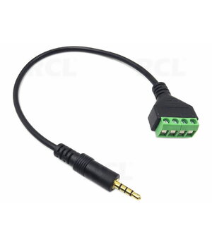 CABLE 3.5mm Jack (K-4pin) with contact block, 300mm CKA044KL+1.jpg