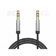 КАБЕЛЬ Jack 3.5mm  - Jack 3.5mm,  stereo, 1m, black, Premium CKA044P2.jpg