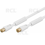 CABLE  TV-VIDEO HQ with noise filter, 1.5m, white CKA092B.jpg