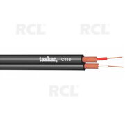 КАБЕЛЬ AUDIO 2x0.14mm²,  чёрный, C118 TASKER CKA27118.jpg