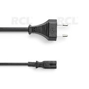 Кабель питания Euro Plug - IEC-320-C7, 3 м, черный

 CKA413J.jpg