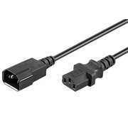 CABLE AC 250V, 10A 3x0.75mm²,  Male/Female for Monitor, 1.8m CKA426.jpg