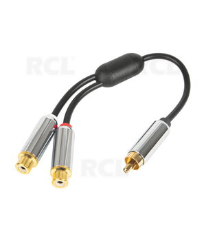 CABLE 2xRCA female <-> 1xRCA male, 0.15m, Premium CKA504.jpg