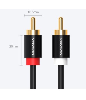 КАБЕЛЬ 2xRCA <-> 2xRCA, 1m CKA511V_1.jpg