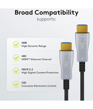 CABLE Ultra High-Definition HDMI 8K@60Hz Optical Cable, 40 m CKA6405G40+4.jpg