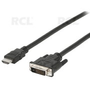 KABELIS skaitmeninis HDMI (K) <-> DVI-D (K), 4K @ 30 Hz (2160p) 10.2 Gbit/s, 10m CKA645_10.jpg