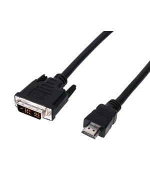 DIGITAL CABLE HDMI (M) <-> DVI-D (M), 4K @ 30 Hz (2160p) 10.2 Gbit/s, 3m CKA645_2.jpg