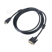 КАБЕЛЬ цифровой HDMI (Ш) <-> DVI-D (Ш), 4K @ 30 Hz (2160p) 10.2 Gbit/s, 2м CKA645.jpg