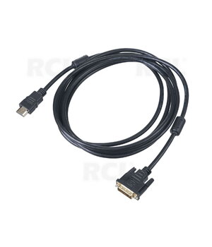 КАБЕЛЬ цифровой HDMI (Ш) <-> DVI-D (Ш), 4K @ 30 Hz (2160p) 10.2 Gbit/s, 2м CKA645.jpg