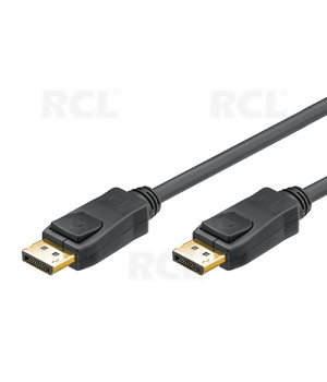 DisplayPort 2.0 connector cable, 1m, gold-plated CKA655_1G.jpg