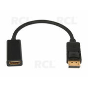 KABELIS - ADAPTERIS skaitmeninis Display Port -> HDMI (L), 0.2m CKA655L.jpg