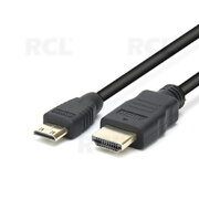 CABLE mini HDMI (K) <-> HDMI (K), 1.5m, gold-plated CKA656G.jpg