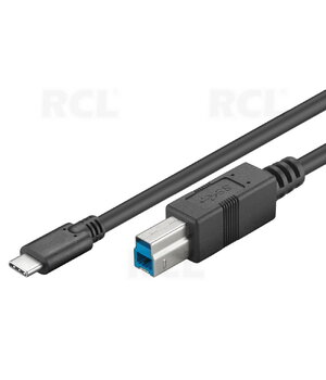 COMPUTER CABLE USB 3.0 (type B) <-> USB C-Type, 1m CKAK120_1.jpg