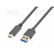 KABELIS USB 3.0 <-> USB-C (Type C), 1m CKAK1600_1.jpg