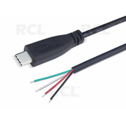 CABLE USB-C, Male USB-C (C Type) <-> soldering cable, 150mm CKAK1604K.jpg