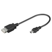KABELIS USB A (L) <-> mini USB B 5pin, 0.2m, 2.0 HI-SP CKAK161_02.jpg