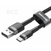 KABELIS 2.0 USB A <-> USB-C (C Type) 2m, pynė juodas, Baseus CATKLF-CG1 CKAK164J2A+1.jpg
