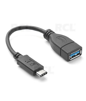 KABELIS USB A (L) > USB C Type (K), 20cm, iki 3A, 480 Mbit/s CKAK165_02A.jpg