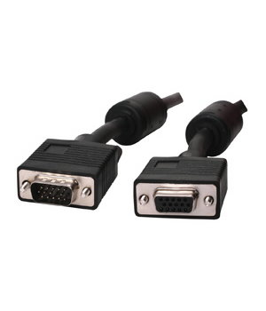 COMPUTER CABLE for MONITOR VGA 15 Male <-> 15 Female + FERRIT, 3m CKAK178_X.jpg