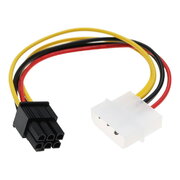 Video card power cable 4pin <-> 6pin, Express PCIE CKAK214.jpg