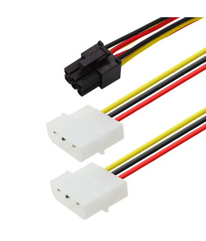 Кабель питания видеокарты 6pin <-> 2x3pin, PCI-E CKAK216+1.jpg