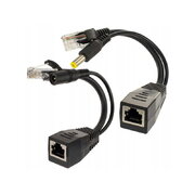 Pasyvių PoE kabelių rinkinys - adapteris, RJ45 CKAKPOE1J.jpg