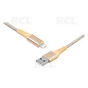 KABELIS USB 2.0 >> APPLE iPhone 8pin , 2m, pynė CKAMIP6GA.jpg