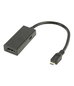 KABELIS / ADAPTERIS MHL mob. telef. micro USB į HDMI,  0.2m CKAMMHL02.jpg