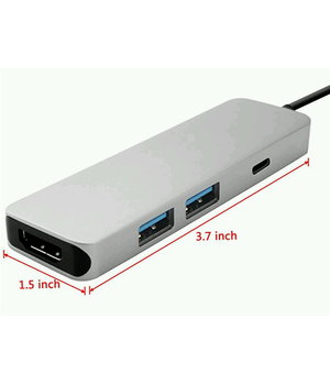 ADAPTERIS USB-C į HDMI, 2xUSB3.0, micro USB CKAMMHL03+1.jpg