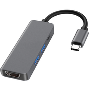 Adapter USB Type-c To HDMI + 2 x USB3.0, micro USB CKAMMHL03.jpg
