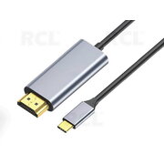 CABLE - ADAPTER USB-C to HDMI 4K*2K@60HZ MHL, 2m CKAMMHL08.jpg