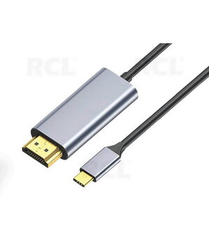 CABLE - ADAPTER USB-C to HDMI 4K*2K@60HZ MHL, 2m CKAMMHL08.jpg