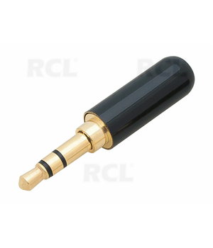PLUG ø3.5mm stereo metal, black CKI014MQJ.jpg