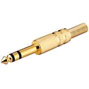 KIŠTUKAS ø6.35mm Jack stereo metalinis, gold-plated CKI025.jpg