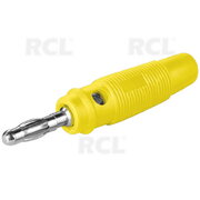 PLUG ø4mm 'banan' type with screw, yellow CKI085GQ.jpg
