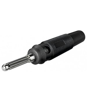 PLUG ø4mm 'banan' type with screw, black HQ CKI085JQ.jpg