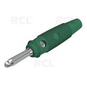 PLUG ø4mm 'banan' type, green, 30A 60VDC,  HIRSCHMANN CKI087Z.jpg