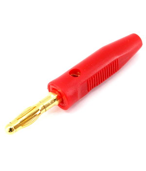 PLUG ø4mm 'banan' type, plastic, red, gold-plated CKI092R.jpg