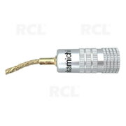 Speaker Connector 2mm, Nakamichi  Flex Braid, Gold Plated, black CKI0942J.jpg