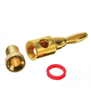 PLUG ø4mm 'banan' type, metal, red, gold-plated CKI096R+1.jpg