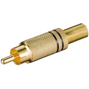 PLUG RCA black, gold-plated CKI145.jpg