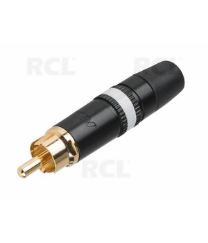 KIŠTUKAS RCA baltas, Gold, NEUTRIK NYS373-9 CKI149B.jpg